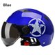 thumbnail image 1 of Casco de bicicleta negro mate para hombre y mujer, luz trasera para bicicleta de montaña y carretera, moldeado integralmente Fivean Cascos de ciclismo, 1 of 2