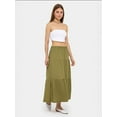 thumbnail image 2 of Tiered Maxi Skirt with Elastic Waist, 2 of 8