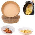 thumbnail image 2 of 100 Paquets de Doublures en Papier Antiadhésives Jetables Blanches pour Friteuses à Air, 2 of 4