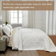 California King Quilt Set, Oversized King Bedspread 120x118, Extra