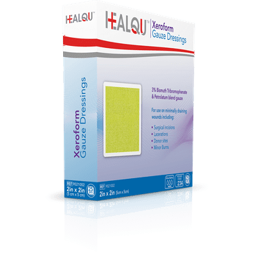 HEALQU Xeroform Gauze Dressing (2 x 2)