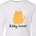 thumbnail image 4 of Inktastic Kitty Lover Orange Tabby Cat Long Sleeve Youth T-Shirt, 4 of 5