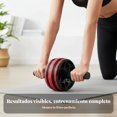thumbnail image 4 of Abbraccia Rueda abdominal unisex, tonifica torso y abdomen, antideslizante, accesorio para gimnasio en casa, 4 of 6