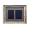 thumbnail image 6 of BarnwoodUSA Rustic Farmhouse Signature Weathered Gray Collage Reclaimed Picture Frame (Two, 5" x 7" openings), 6 of 6