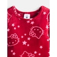 thumbnail image 2 of Hello Kitty Girls Allover Print Dress with Long Sleeves, Sizes 4-12, 2 of 3