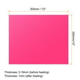 thumbnail image 2 of Uxcell 3D Puff Heat Transfer Vinyl 2 Sheets 12"x10" Glow in The Dark Puffy HTV Vinyl Heat Press Film Iron, Pink, 2 of 6