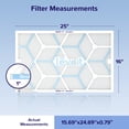 thumbnail image 2 of Filtro de aire LEVOIT MERV 11 para hogar AC HVAC 16x25x1, paquete de 2, 2 of 8