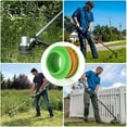 thumbnail image 6 of THTEN AS1300 String Trimmer Spool Compatible with EGO 15inch ST1500 ST1500-S 0.095" Weed Eater Auto-Feed Twist Dual Line (2 Pack), 6 of 7
