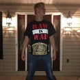 thumbnail image 3 of Monday Night Raw Is War WWF Attitude Era Mens Black T-shirt XL, 3 of 4