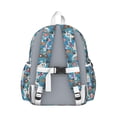 thumbnail image 3 of Dog with Flowers Backpack for School,Cute School Bag,Schoolbag with Adjustable Shoulder Straps & Padded Back,13.4"x11"x4.7", 3 of 6