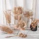thumbnail image 4 of 6 piezas/juego de flores artificiales doradas para Navidad, flores de Año Nuevo en aerosol, accesorios dorados para decoración del hogar, flores falsas navideñas, 4 of 5