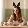 thumbnail image 7 of Slccxzc Horse Ears Shape Headband Plush Animal Hairband for Party Props, 7 of 7