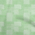 thumbnail image 1 of oneOone Cotton Silk Light Green Fabric Geometrical Craft Projects Decor Fabric Printed By The Yard 42 Inch Wide, 1 of 4