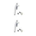 thumbnail image 2 of yingyy 1/2/3/5 Window Handle Home Hardware Lever Casement Convenience Multicolored Decorative Cap Gray Rustproof Household Accessories Left White 2PCS, 2 of 6