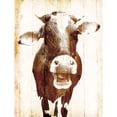 thumbnail image 3 of Villa, Mlli 15x18 Black Modern Framed Museum Art Print Titled - Aaahh Cow, 3 of 5