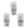 thumbnail image 2 of AMLESO 3 Pcs Airbrush Nozzle Replacement Kit 0.2mm 0.3mm 0.5mm Accessories feed, 2 of 8