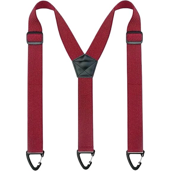 Hidden Suspenders for Men: X Back Hidden Suspender Adjustable Elastic Men's Suspenders Under Clothes with 4 Snap Loop