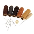 thumbnail image 2 of 14 Piezas / De Artesanía de material cuero Agujas De Coser De Herramientas De Punto De, 2 of 9