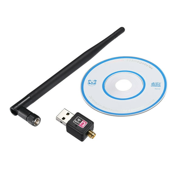 600Mbps Wireless USB Wifi Adapter Router Dongle Band 2.4G W/ Antenna 802.11B US