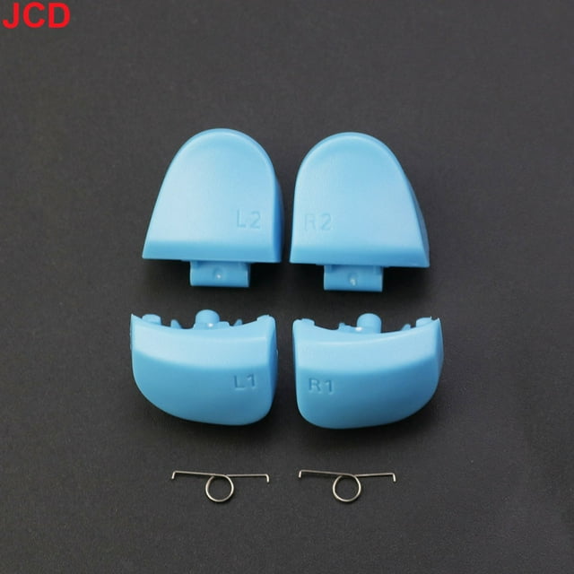 1set For PS5 V3.0 BDM-030 Controller L1 R1 L2 R2 Trigger Shoulder Buttons & Springs Set Replace Accessories Baby blue