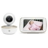 Motorola MBP855CONNECT Portable 5-Inch Color Screen Video Baby Monitor with Wi-Fi and One Camera, White (C)