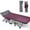 Red, variant on FICISOG Folding Camping Cots for Adults 900lbs Layer Oxford Sleeping Cots with Carry Bag & Mattress