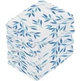 thumbnail image 4 of SKYSONIC Leave Branches Cotton Washcloths Set of 4, Highly Absorbent Soft Fingertip Towel for Bathroom, Gym, Hotel and Spa, 12 x 12 Inch, 4 of 7
