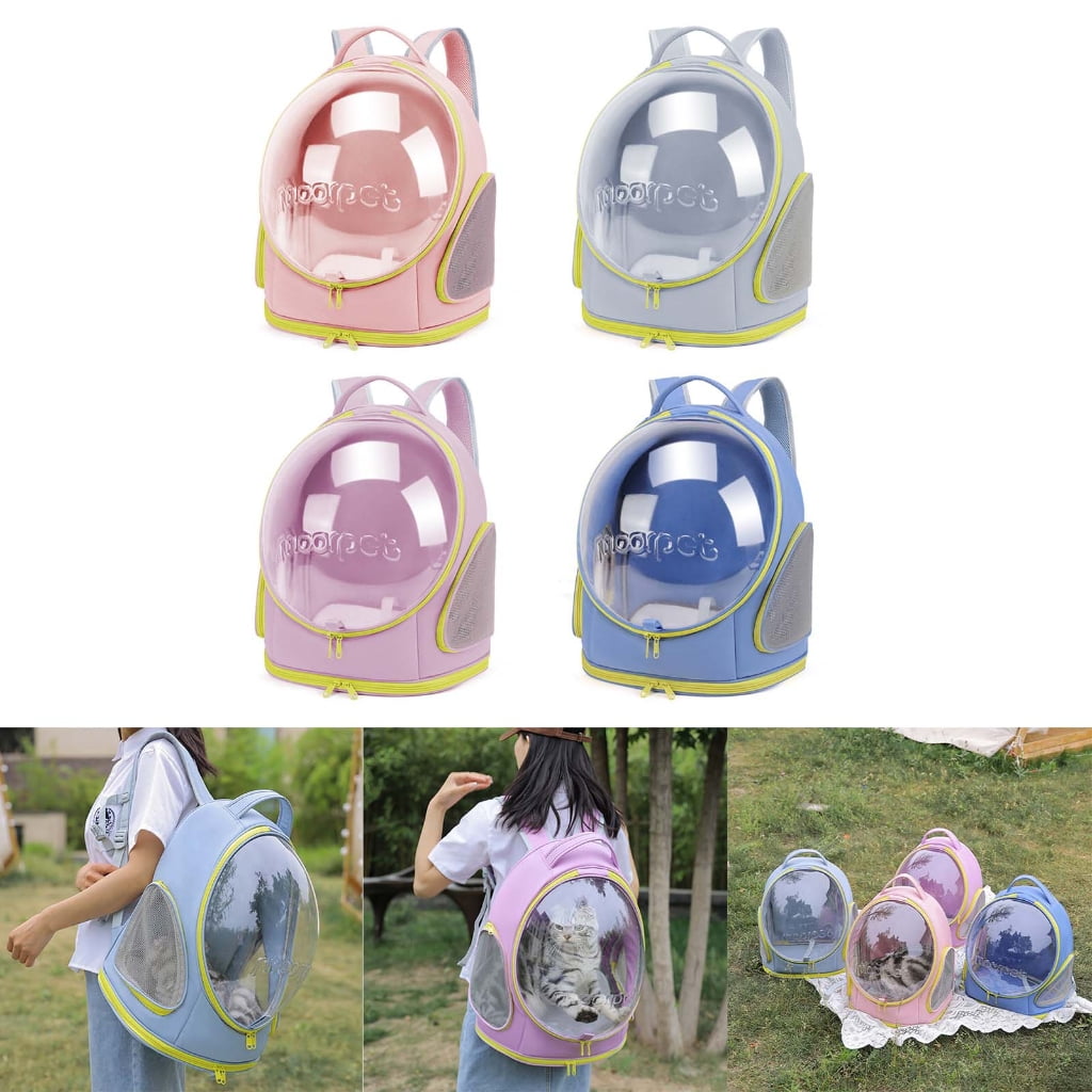 Stylish and Durable Cat Travel Carrying Bag Pet Backpack Perfect for Outdoor Activities and Shopping