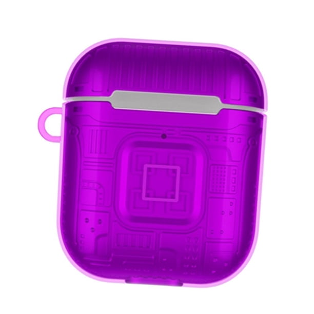 Estuche para Airpods, Estuche para Airpods 2 Estuche Protector para Airpods 2 Accesorios de Plástico a Prueba de Golpes y Rayones Coque de Charge Púrpura Sunnimix Estuche protector para auriculares