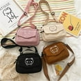 thumbnail image 6 of Cute Bags Kawaii Purse Wallets Aesthetic Small Corduroy Crossbody Bag with Bear Keychains Kawaii Gift for Women Teen Girls, 6 of 6