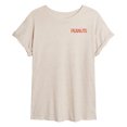 thumbnail image 2 of Peanuts - Not All Sunshine - Juniors Oversized Graphic T-Shirt, 2 of 5