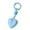 Light blue, variant on Creative Keychain Korean Styles Bag Charm Heart Keyring Handbag Charm Pendant