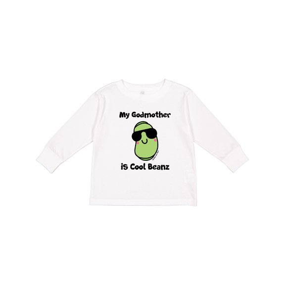 Inktastic Cool Beans Godmother Boys or Girls Long Sleeve Toddler T-Shirt