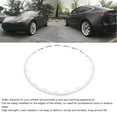 thumbnail image 4 of 4Pcs Wheel Rim  Ring, Stylish Sturdy Wheel Edges Trim Protector Ring for 19 Inch Wheels,  Model Y Replacement, Universal for Cars and Trucks, 4 of 7