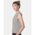thumbnail image 2 of Alternative - Women's Cotton Jersey Go-To Crop Muscle Tank - 1174 - Heather Grey, 2 of 5