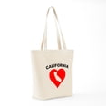 thumbnail image 7 of CafePress - California Heart Cutout Tote Bag - Unisex Canvas Tote Bag, Beige, 1-Piece, 7 of 7