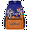 Blue Orange, variant on Personalized Cheer Backpack with Name, Custom Sports Backpack for Cheerleading, Cheerleader Gifts for Team Women, Blue Glitter