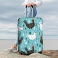 thumbnail image 3 of Lsque Lovely Roosters Printed Luggage Cover, Travel Luggage Protector,Scratch and Dirt Resistant, Fits 18-32 Inch Luggage - Medium, 3 of 9