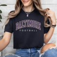 Baltimore Retro Mens . Vintage Baltimore Football Gifts For Him