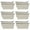 Natural, variant on 12-Pack Cotton Canvas Pouches, Pencil Bag 7-3/4 x 3-1/8 x 1-1/2 Inch - Natural