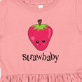 thumbnail image 4 of Inktastic Cute Strawberry Strawbaby Girls Toddler Dress, 4 of 5