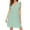 Green, variant on Womens Dresses Dressers Short Sleeved Dresses Women Women's Sleeveless Bodycon Dress Tank Short Shirt Tight Summer Dress Halter Neck