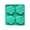 A003- Style C, variant on Silicone Dog Treat Mold, Cat Paw Shaped, -Grade Silicone Baking Molds, Frozen Pet Snacks, Homemade Confections, Green Pink Blue, 4 Cavity, 1 Pc