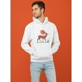 thumbnail image 2 of Colorful Deer Hoodie Men -Image by Shutterstock, Male XX-Large, 2 of 4