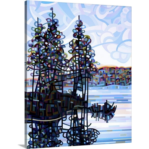 Great BIG Canvas | "Haliburton Morning" Canvas Wall Art - 16x20