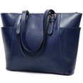 thumbnail image 1 of Women Handbag Vintage Large Capacity Fashion Simple Tote Handbag Shoulder Bag, 1 of 2