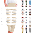 thumbnail image 3 of Workout Casual Pants for Women Cotton Linen Pants Wide Leg Beach Trousers Casual Summer Lightweight Bottoms Pants M, 3 of 6