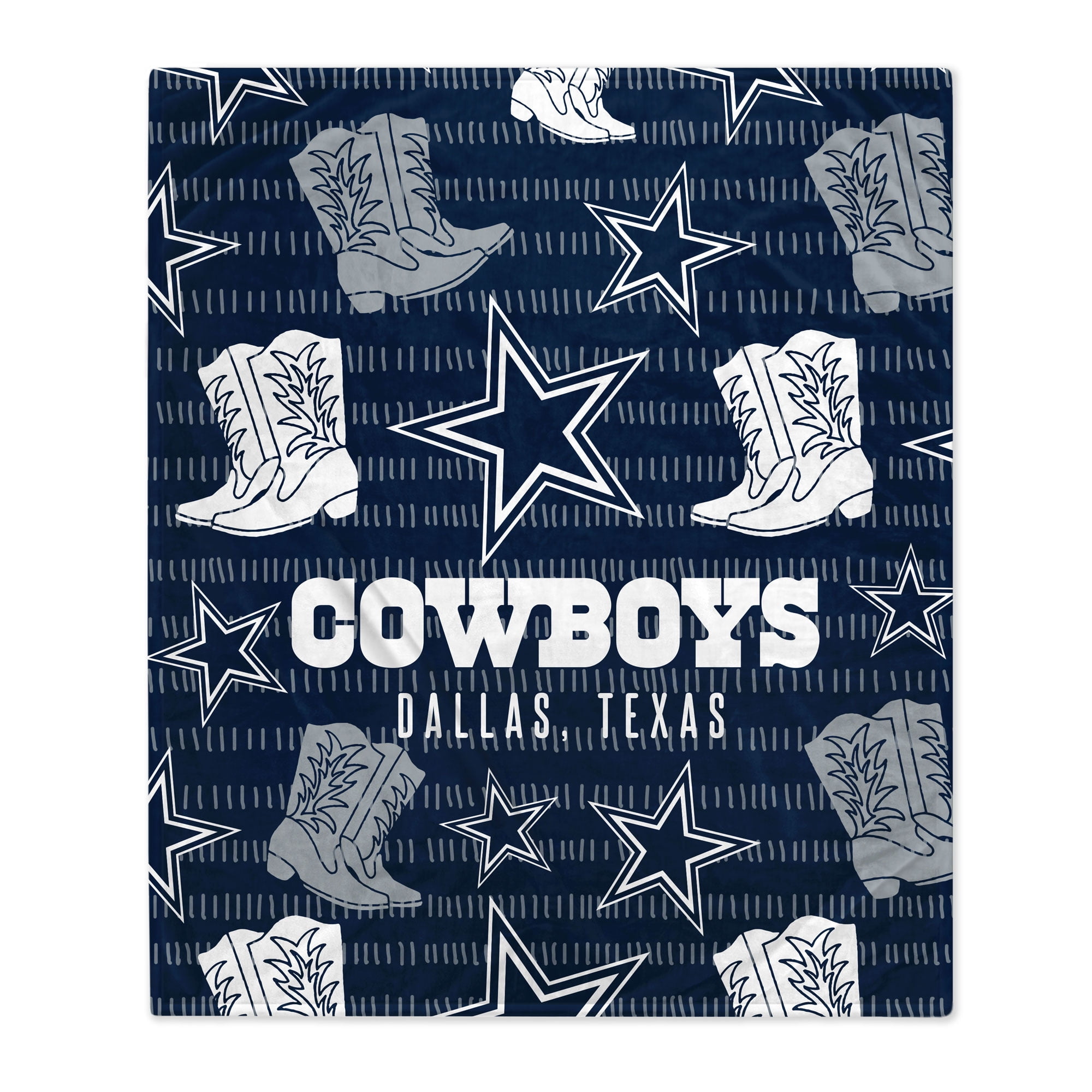 Dallas Cowboys 60'' x 70'' Hometown Logo Fleece Blanket