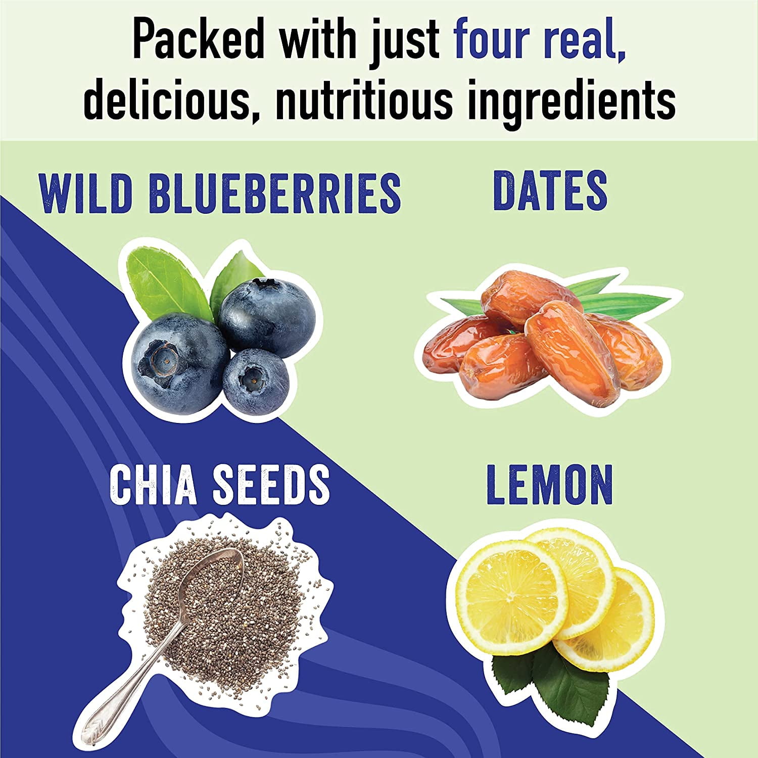 Oswald Chia Smash Jam - Wild Blueberry, 8oz Pack Of 6