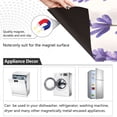 thumbnail image 4 of Yayeee Magnetic Dishwasher Cover for The Front Decoration Home Kitchen Machine Sticker Protector, Lavender Pattern, 4 of 6